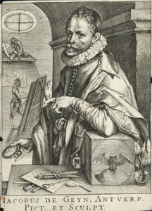 Jacobus de Geyn lub Gheyn z Antwerpii autorstwa English School