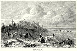 Jaffa (lub Joppa) (grawerunek) autorstwa English School