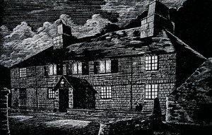 Jamaica Inn, Bodmin Moor, Kornwalia (lito) autorstwa English School