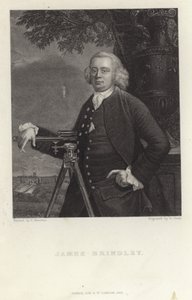 James Brindley autorstwa English School