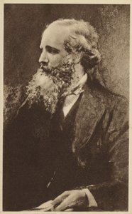 James Clerk Maxwell (1831-1879), szkocki fizyk teoretyczny (litografia) autorstwa English School