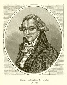 James Lackington, księgarz autorstwa English School