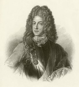 James Stuart, Rycerz Św. Jerzego autorstwa English School