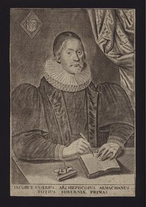 James Ussher, irlandzki duchowny protestancki (rycina) autorstwa English School