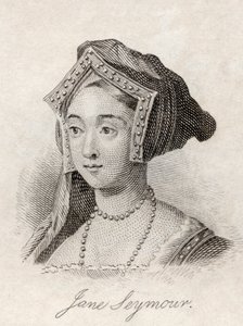 Jane Seymour, ze „Słownika historycznego Krabba”, opublikowana w 1825 r. autorstwa English School