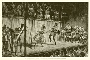 Dram jawajski.--Teatr Morosa-Moros autorstwa English School