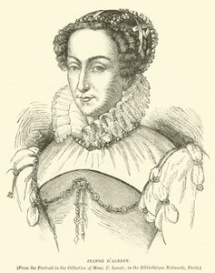 Joan of Albret (rycina) autorstwa English School