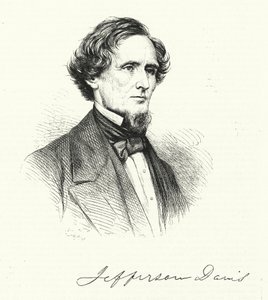 Jefferson Davis (Grawerowanie) autorstwa English School