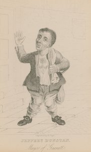 Jeffery Dunstan, burmistrz Garratt autorstwa English School