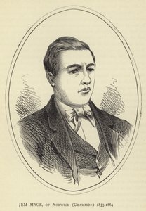 Jem Mace z Norwich, mistrz, 1855-1864 autorstwa English School