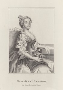 Jenny Cameron, Flora Macdonald (grawerunek) autorstwa English School