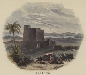 Jerycho (kolorowy grawer) autorstwa English School