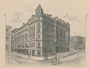 Jermyn Court Hotel, Jermyn Street, Londyn autorstwa English School