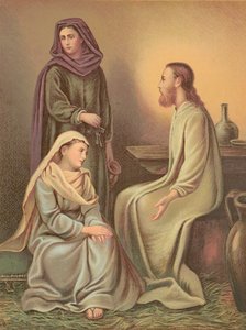 Jezus Chrystus w domu Marty i Marii