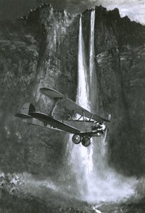 Odkrycie przez Jima Angela tego, co zostało nazwane Angel Falls w Wenezueli autorstwa English School