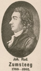 Johann Rudolf Zumsteeg (grawiura) autorstwa English School