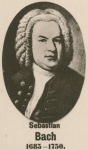 Johann Sebastian Bach (grawiura) autorstwa English School