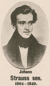 Johann Strauss Senior (grawiura) autorstwa English School