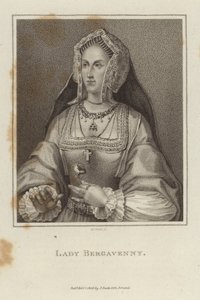 Johanna Lady Abergavenny autorstwa English School