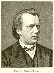 Johannes Brahms autorstwa English School