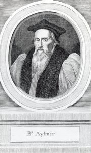 John Aylmer, Lord Biskup Londynu (1521-94) autorstwa English School