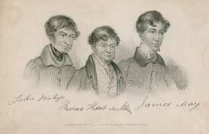 John Bishop, Thomas Head (alias Williams), James May autorstwa English School