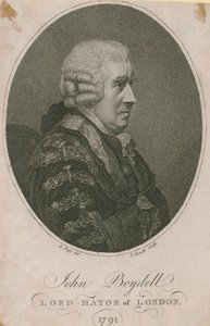 John Boydell, burmistrz Londynu 1785 autorstwa English School