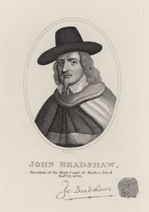 John Bradshaw (Grawerowanie) autorstwa English School