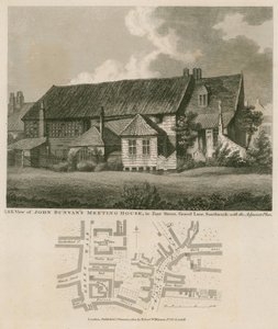 Dom spotkań Johna Bunyansa, Zoar Street, Gravel Lane, Southwark autorstwa English School