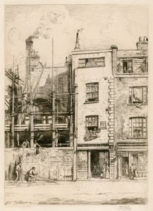 Dom Johna Drydensa przy Fetter Lane autorstwa English School