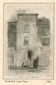 Dom Johna Drydensa przy Fetter Lane autorstwa English School