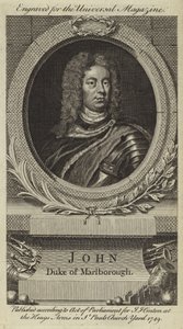 John, książę Marlborough autorstwa English School