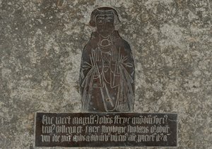 John Frye, 1507 (mosiądz) autorstwa English School