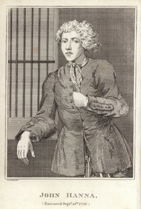Jan Hanna, stracony 14 września 1739 autorstwa English School