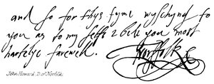 John Howard, D z Norfolk autorstwa English School