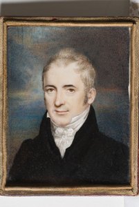 John Jacob Holtzapffel, ok. 1805 (wc na kości słoniowej) autorstwa English School