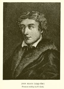 John Keats (1795-1821) autorstwa English School