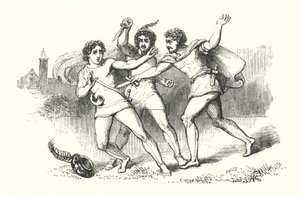 John Keats: Ilustracja dla Isabelli (rycina) autorstwa English School