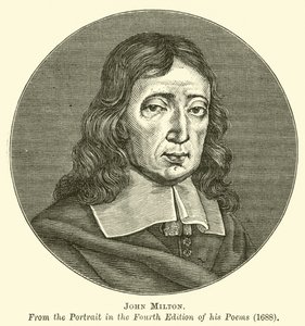 John Milton autorstwa English School