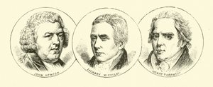 Johna Newtona; Zachary Macaulay; Henry Thornton autorstwa English School