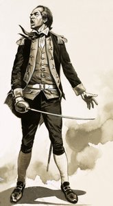 John Paul Jones, bohater amerykańskiej wojny o niepodległość autorstwa English School