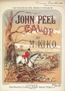 John Peel Galop autorstwa English School