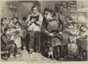 John Pounds, założyciel obdartych szkół autorstwa English School