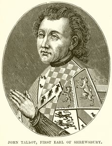 John Talbot, pierwszy hrabia Shrewsbury autorstwa English School