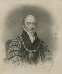 John Thomas Thorp, burmistrz Londynu w 1815 r autorstwa English School