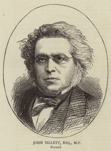 John Tillett, Esquire, MP (grawerowanie) autorstwa English School