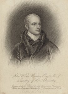 John Wilson Croker, irlandzki mąż stanu i pisarz autorstwa English School