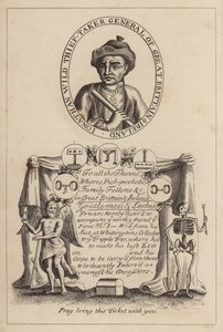 Jonathan Wild Thief-Taker Generał Wielkiej Brytanii i Irlandii autorstwa English School