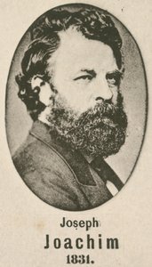 Józef Joachim (rycina) autorstwa English School