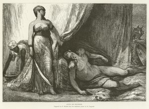 Judyta i Holofernes autorstwa English School